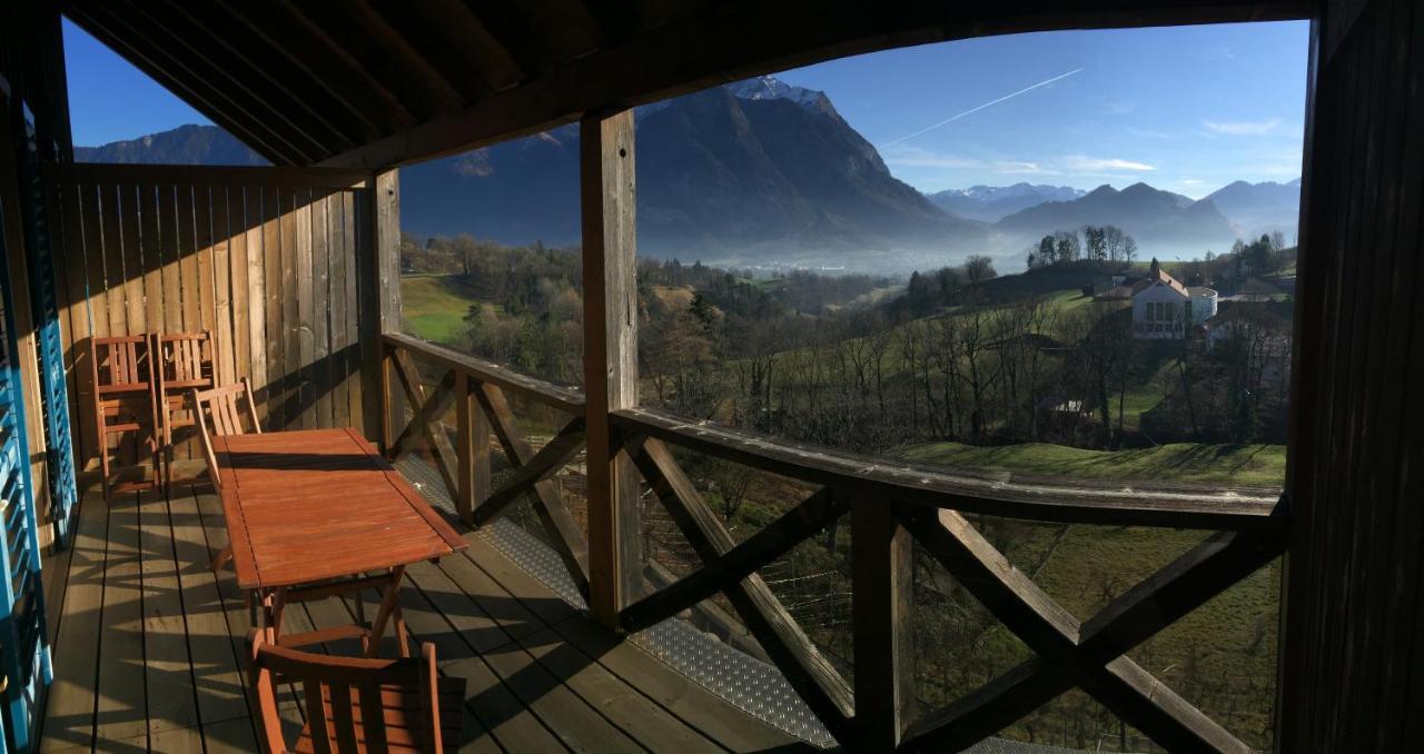 Hotel Bz Sunnahof Oberschan Exterior photo